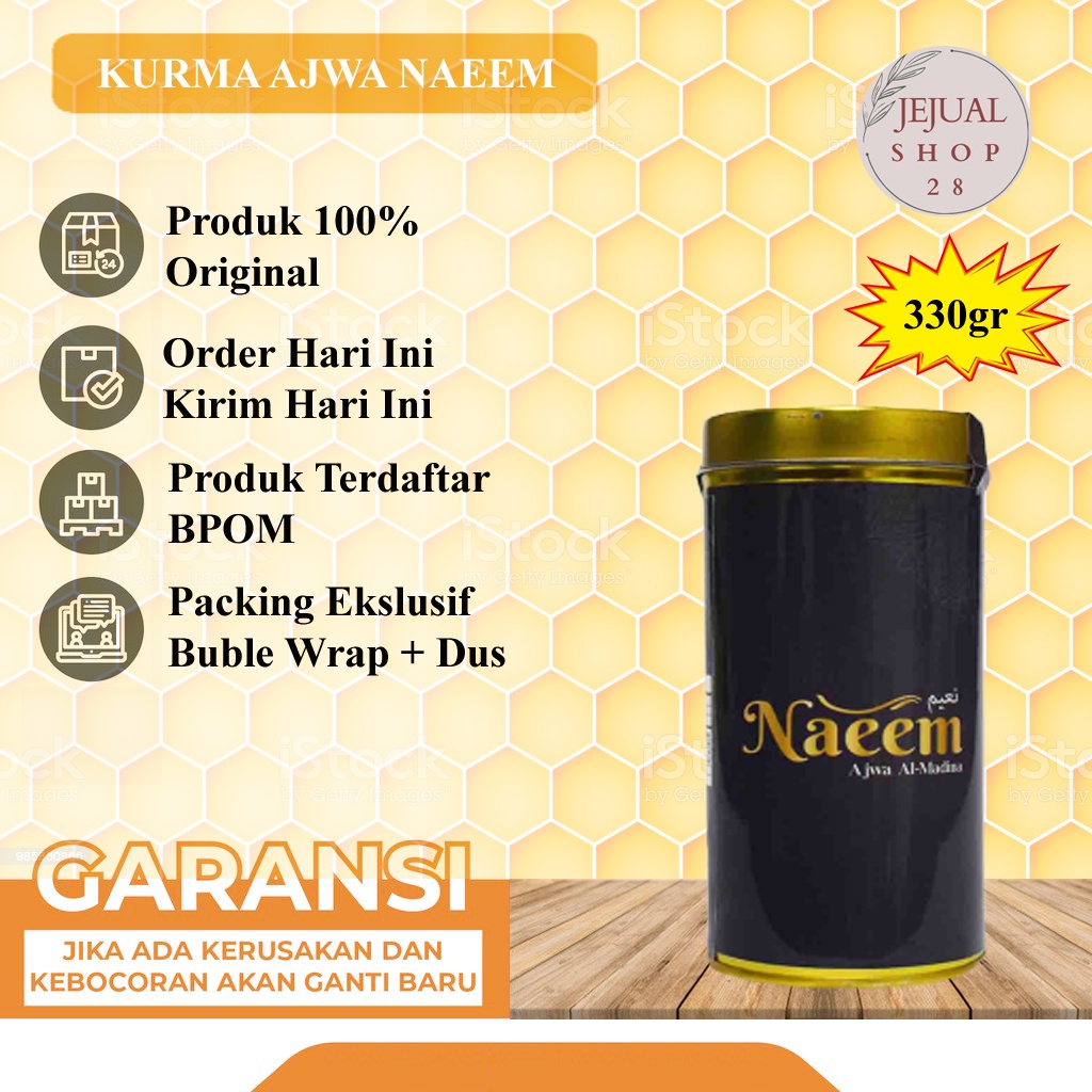 Kurma Ajwa Al Madina 330Gr || Kurma Ajwa Asli || Kurma Premium 100% Original