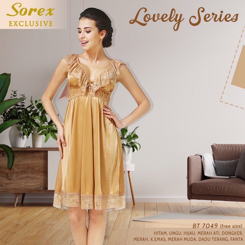 Baju Tidur Lingerie Sorex BT 7049