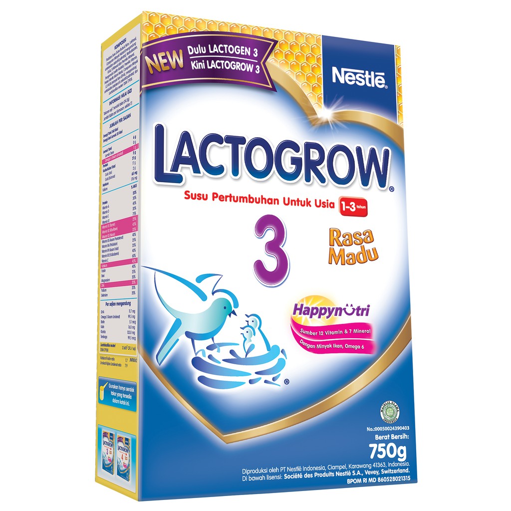 Lactogen 3 madu 750g