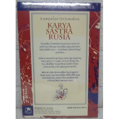 Kumpulan Terjemahan KARYA SASTRA RUSIA