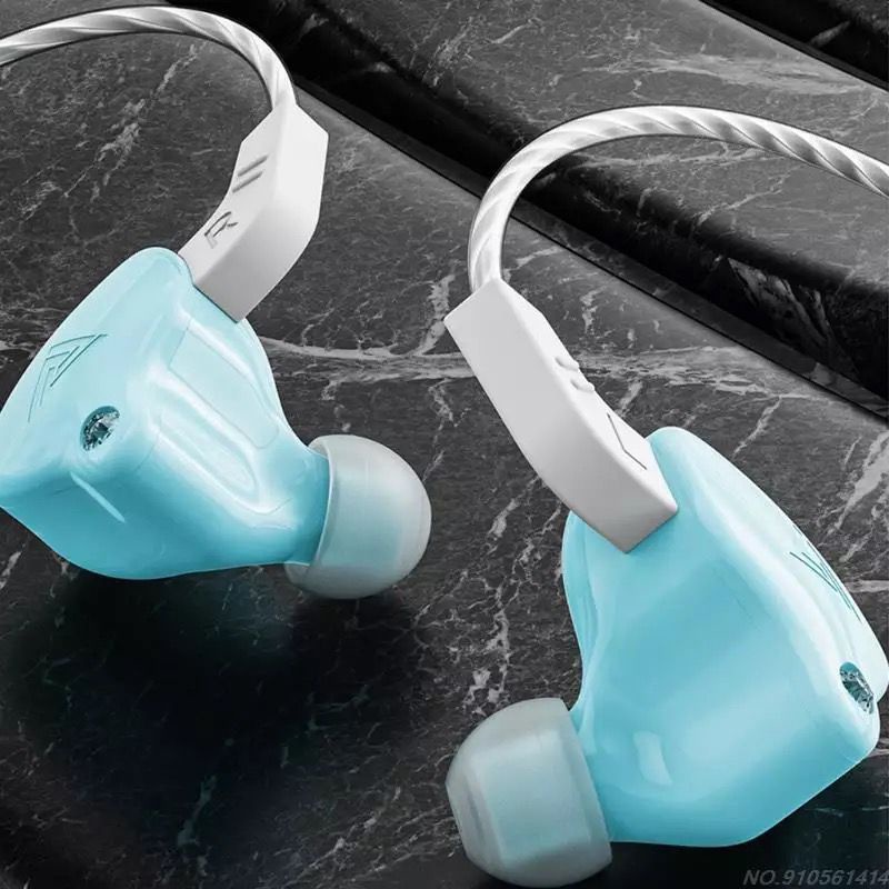 QKZ AK6 X IEM Earphone Hires with Mic - Dynamic Driver - Garansi Resmi 6 Bulan