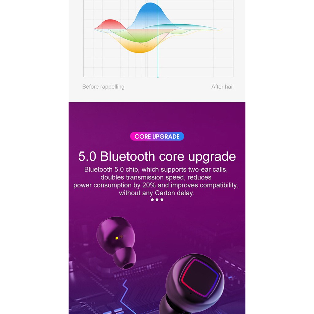 HMB-11 TWS Sport Bluetooth HMB11 Earphone True Wireless Stereo