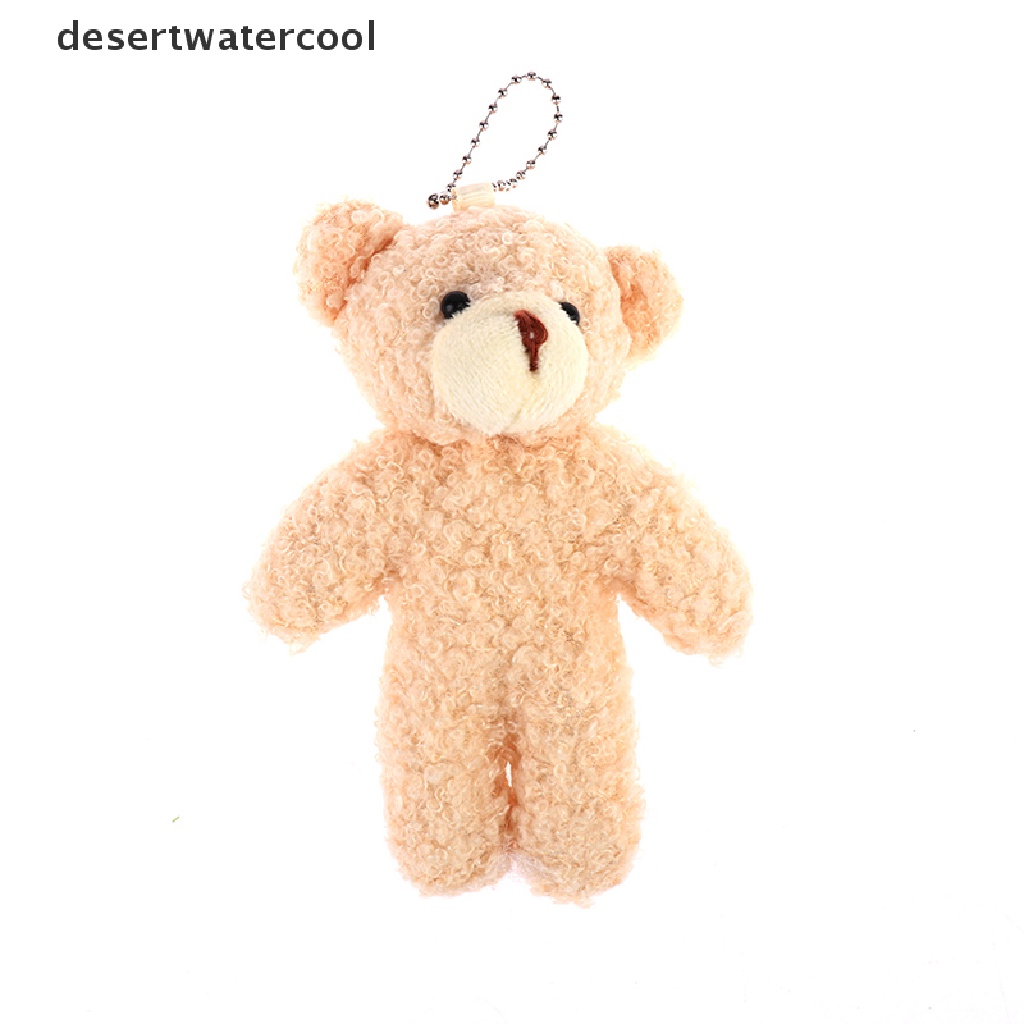 Deid 1pc Mainan Boneka Beruang 12cm Bahan Plush Untuk Hadiah Ulang Tahun