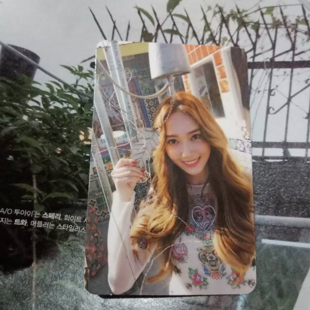 Jessica Jung (With Love J) official Photocard