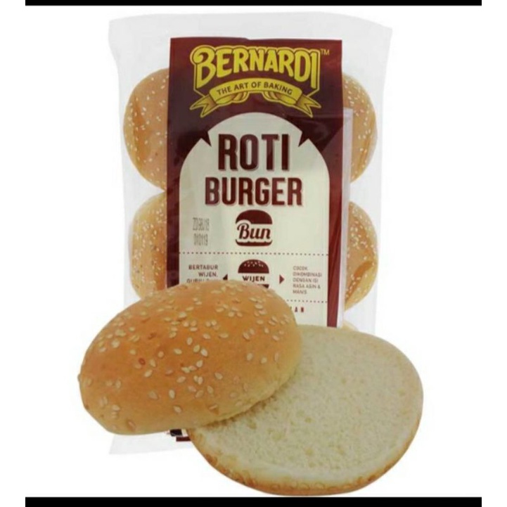 

ROTI Burger BERNARDI wijen besar isi 6