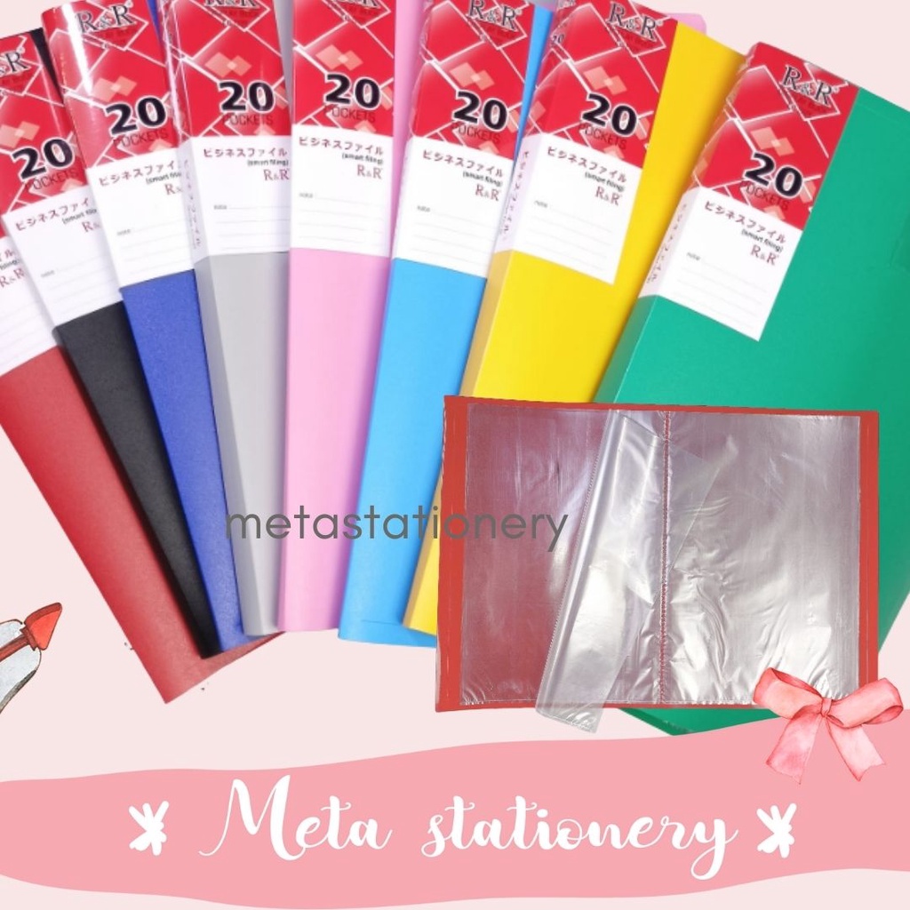 

Clear Holder / Document Keeper RR isi 20 lembar