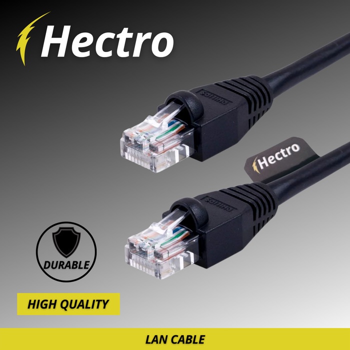 HECTRO Kabel LAN Cat5e UTP Cable Network Indoor &amp; Outdoor