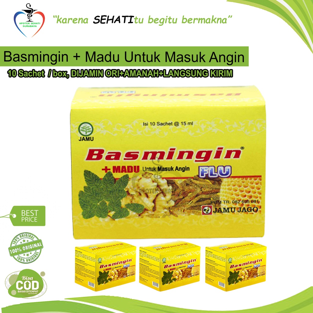 Basmingin Sachet Mengatasi Masuk Angin