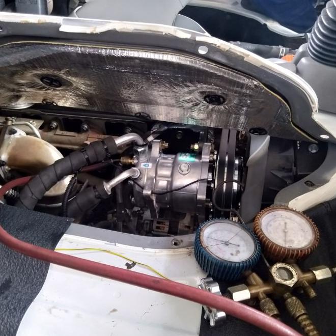 Unit Ac Isuzu Traga, Kompresor Sanden