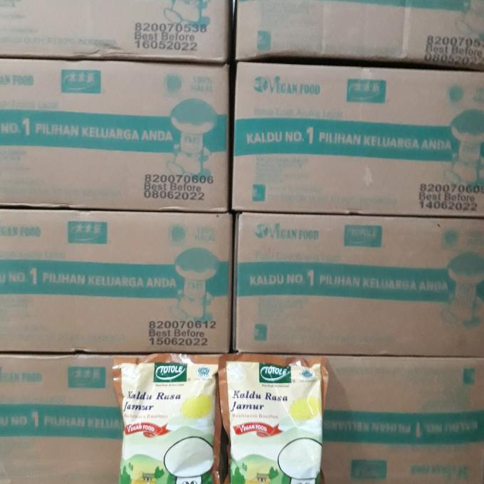 

TERLARIS TOTOLE KALDU JAMUR 400 GRAM 1 KARTON ISI 20 BUNGKUS READY BUMBU & BAHAN MASAKAN MAKANAN &