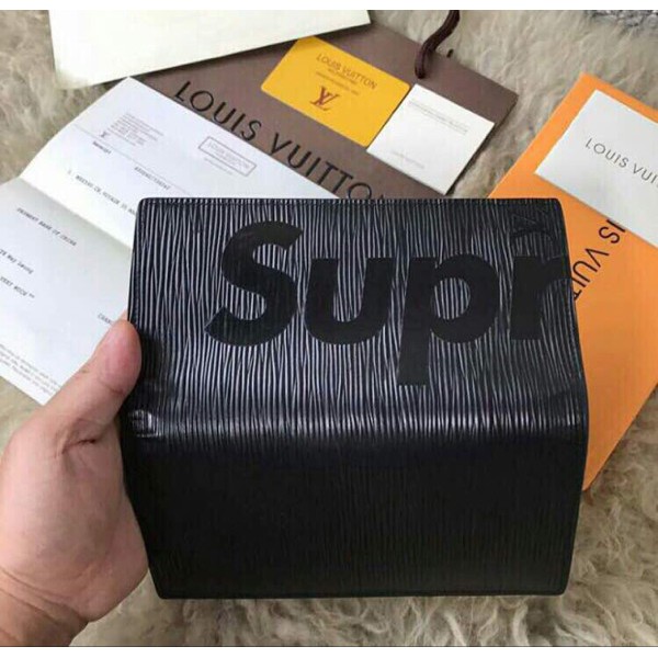 PREMIUM dompet lv x supreme super mirror quality TERMURAH