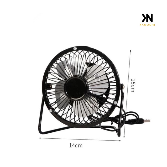 Kipas Angin USB Bahan Besi USB Mini Fan Merek Yazuho A18