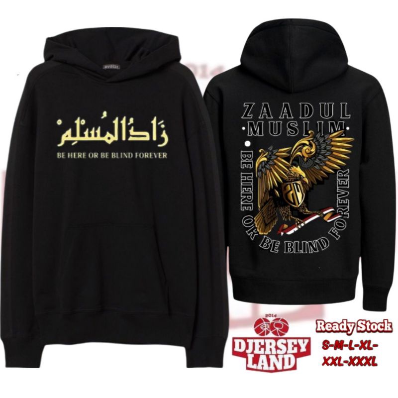 HOODIE JUMPER ZAADUL MUSLIM HABIB ALWI ASSEGAF COTTON FLEECE