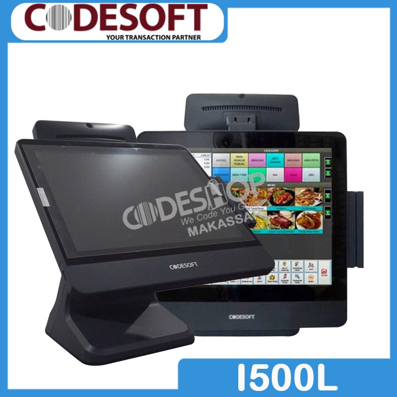 MESIN KASIR CODESOFT TCP-I500L TOUCHSCREEN ALL IN ONE | i500L - i 500