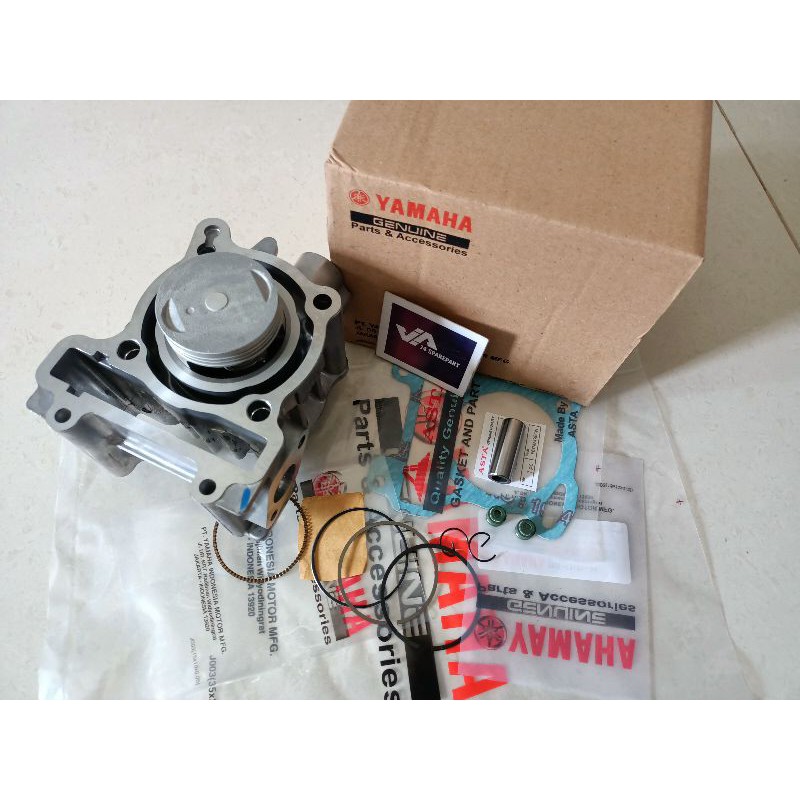 Blok seher cylinder komplit Yamaha Aerox 125 cc