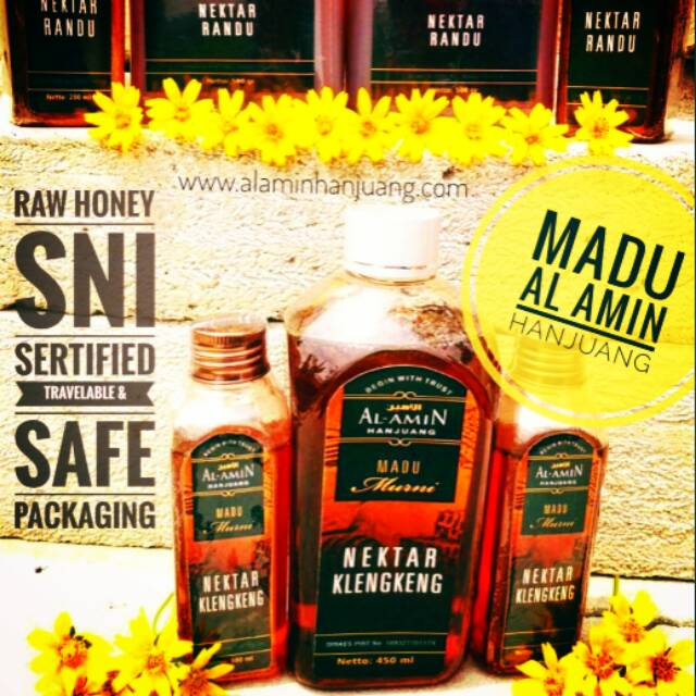 

Madu Klengkeng/ madu Lengkeng/ madu kelengkeng AL AMIN HANJUANG 600 gram