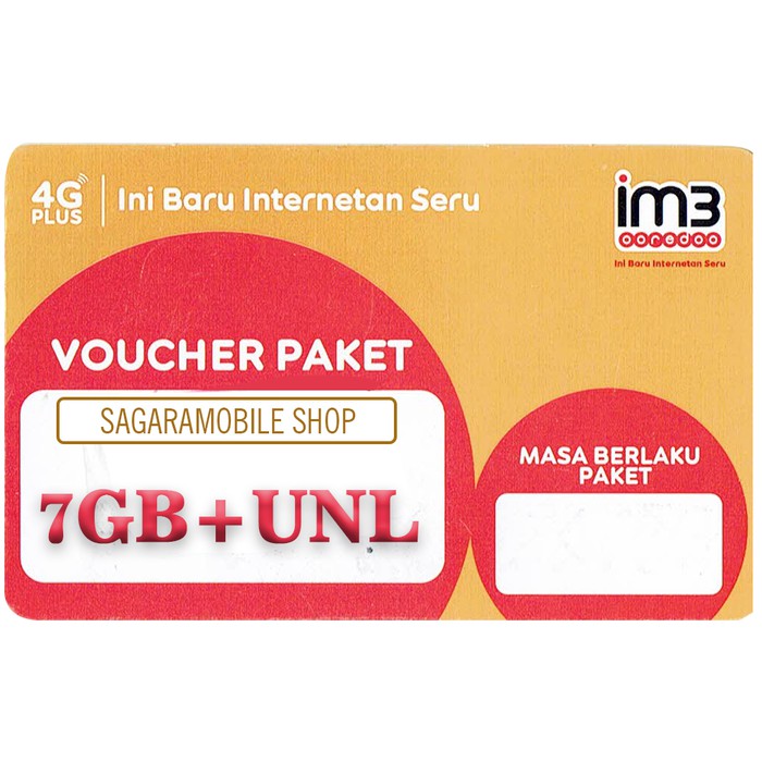 VC INDOSAT 7GB+UNLIMITED