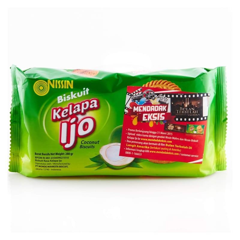 

NISSIN Biskuit Kelapa Ijo 280g