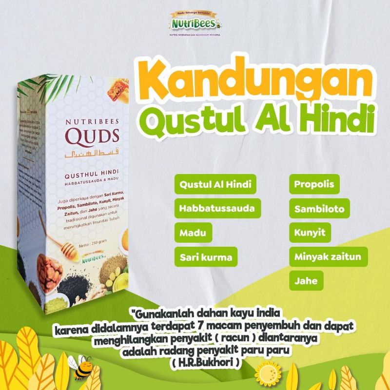 

Qusthul Al Hindi Nutribees