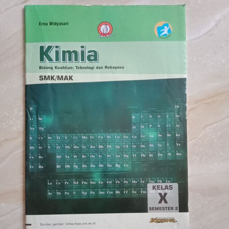 

LKS kimia kelas X 10 SMK/MAK semster 2