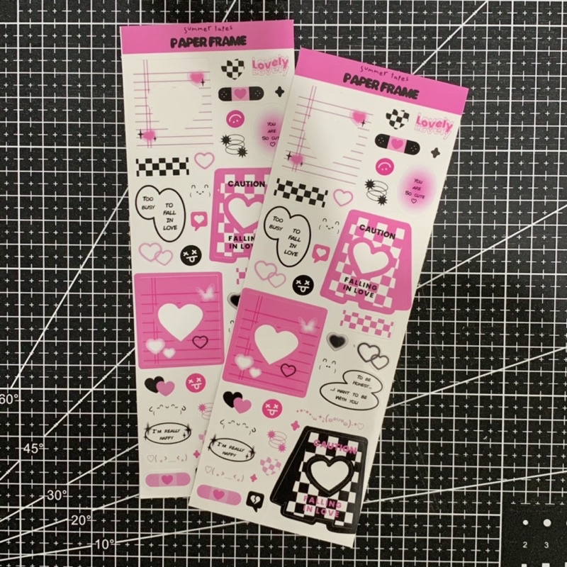 

Summer Tapes Paper Frame Seal Sticker