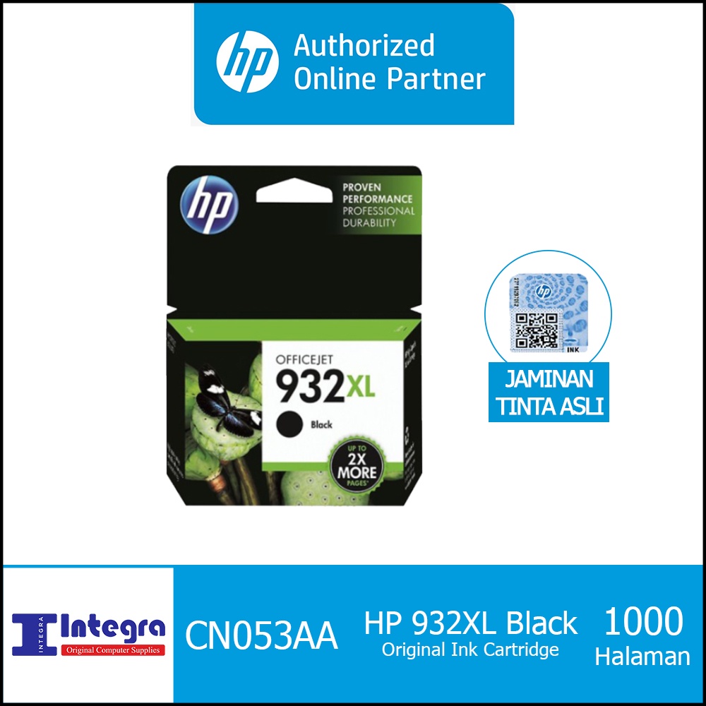 Tinta HP 932 XL Black Original Cartridge - CN053AA