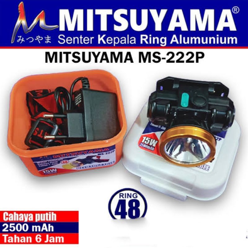 Senter Kepala Ring alumunium MS-222 MITSUYAMA 48 RING