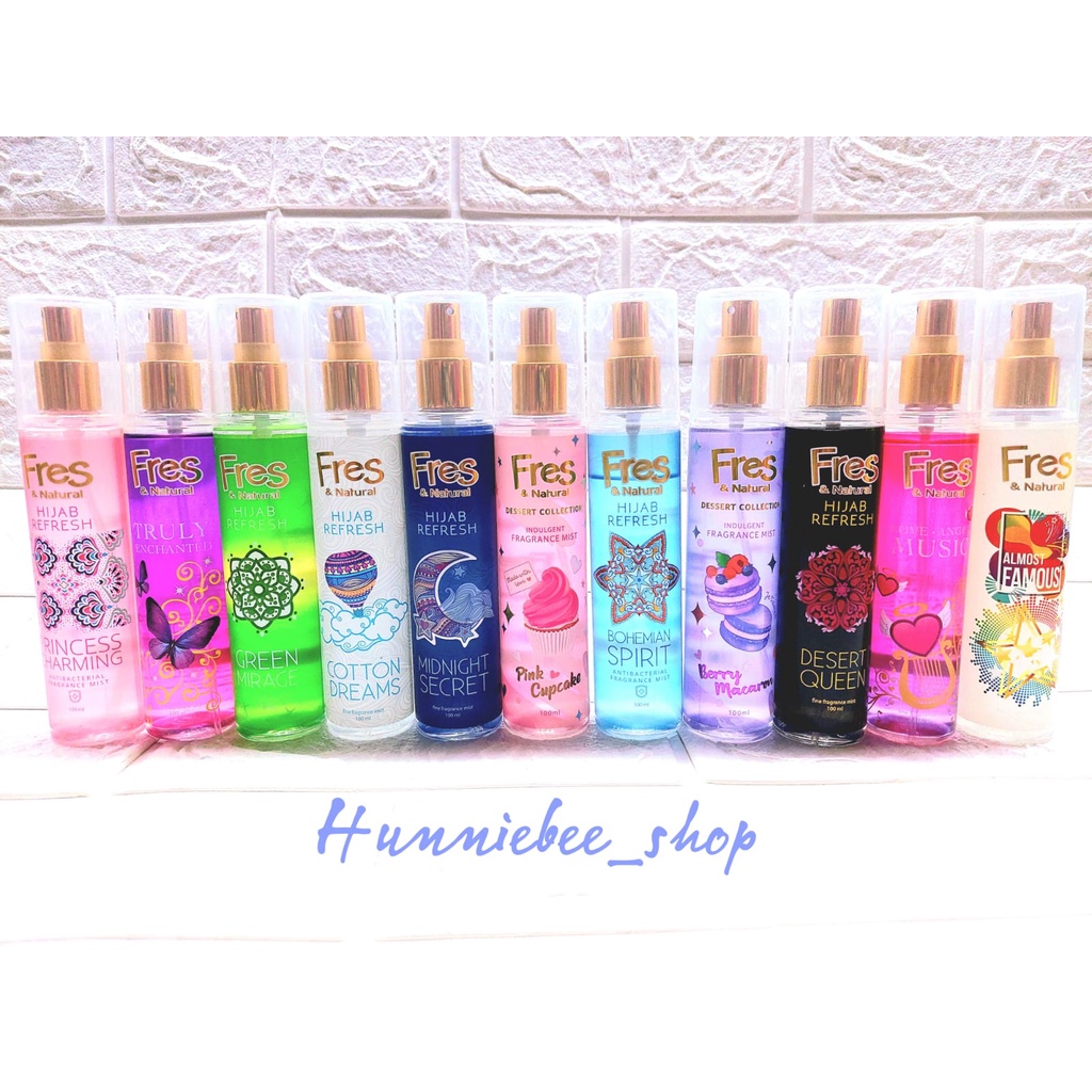 Jual Fres And Natural Spray Cologne 100ml Shopee Indonesia