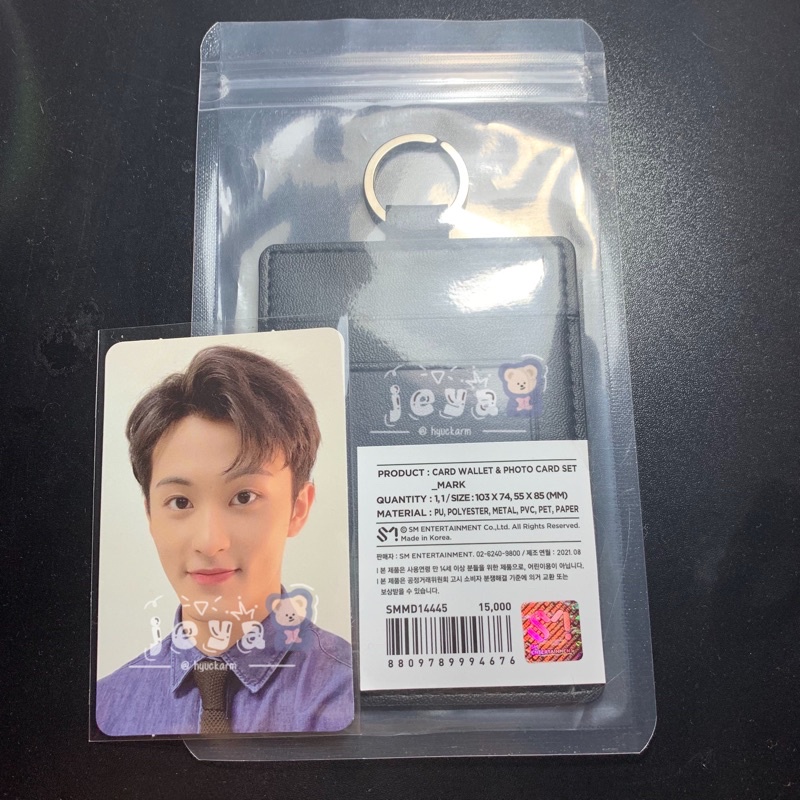 PC PHOTOCARD CARD WALLET CAWALL FANMEET SET MARK NCT 127