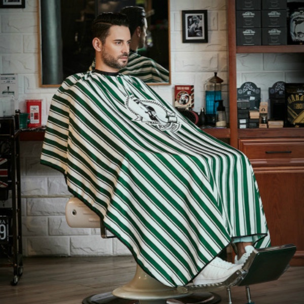 Sarung Kain Kip Potong Rambut / Kep Pangkas Rambut Salon Barbershop