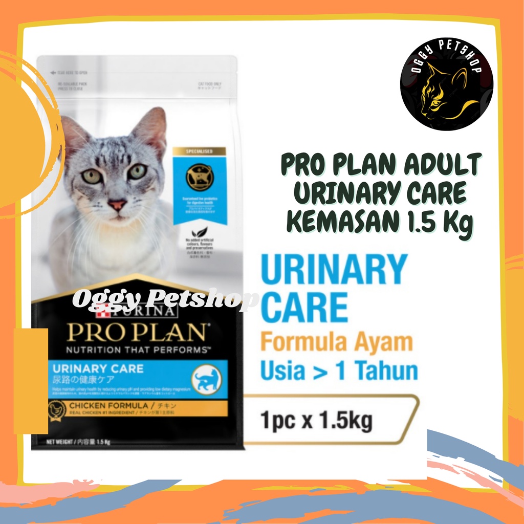 PRO PLAN Cat Urinary Care Chicken Proplan Makanan Kucing Makanan Kucing Freshpack 1.5 Kg