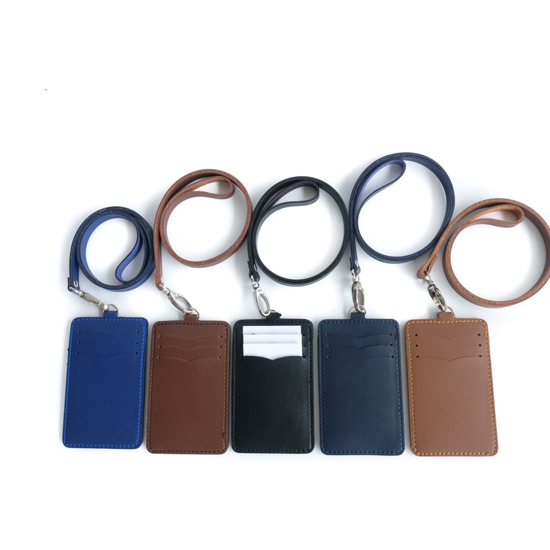 

Terlaris ✨ - ID Card Holder Name Tag Holder Kulit by Sawargico | Saner3.1.23