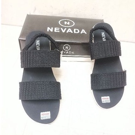 Sandal Cewek Slop Rajut Nevada 02 | Sendal rajut cewek kekinian Korean style slip on Brand Matahari