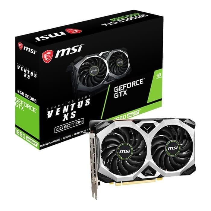 VGA MSI GeForce GTX 1660 SUPER VENTUS XS OC 6GB DDR6