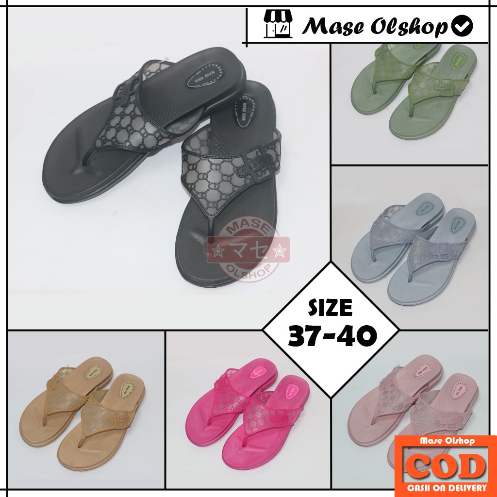 Sandal Wanita Sendal Jepit New Era LB E 51113