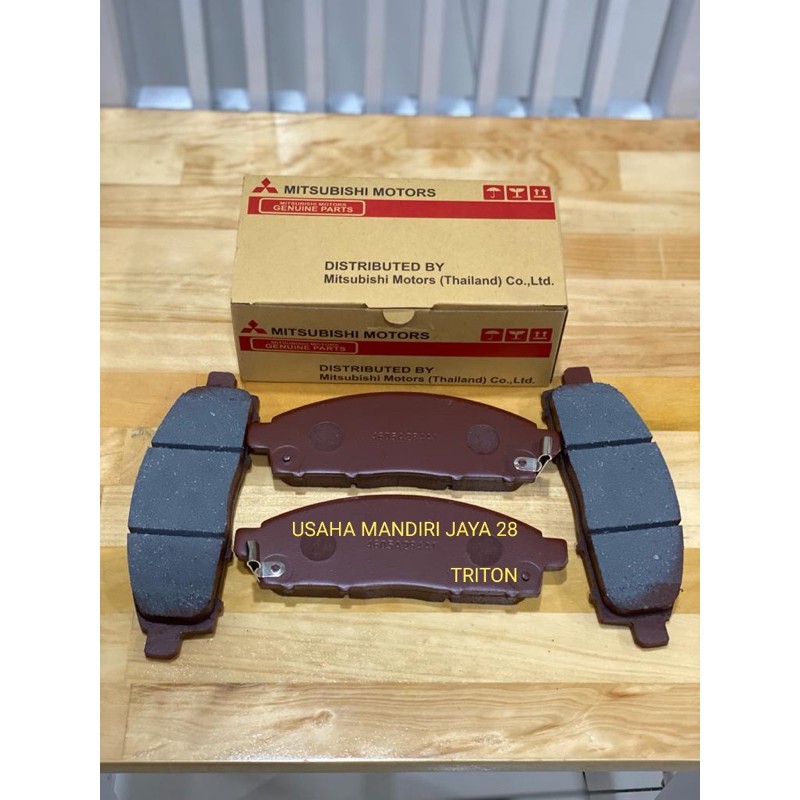 KAMPAS REM DEPAN TRITON PAJERO SPORT BRAKE PAD TRITON 4605A284 COKLAT