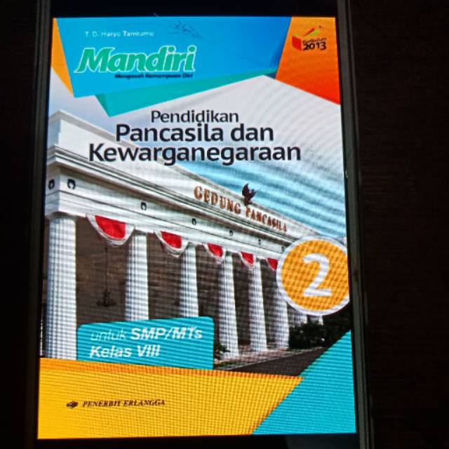 Mandiri Pend.pancasila & kewarganegaraan SMP KLS 8/K13N