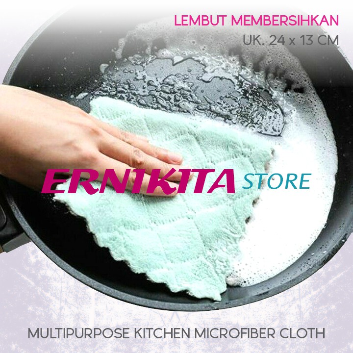 KAIN LAP MICROFIBER SERBAGUNA - Kain Lap Dapur Anti Minyak