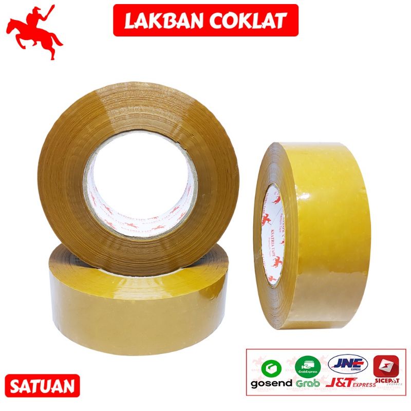 

Lakban Coklat KSATRIA Tape 300 Yard