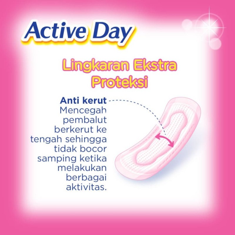 Active Day Super Maxi 20 Pads Pembalut