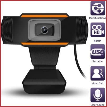 Webcam M-TECH HD WB-300 with microphone - PC camera 480p