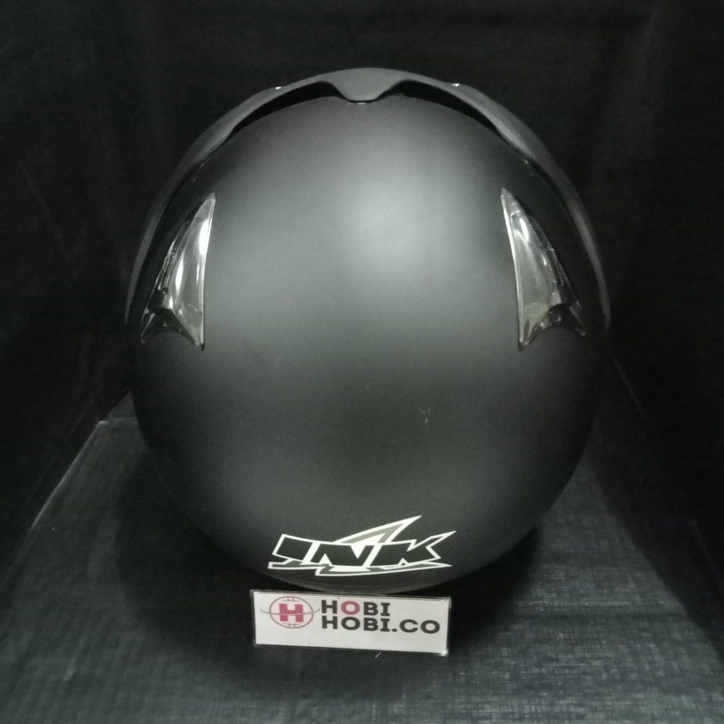 HELM INK CX 22 BLACK MATT ORIGINAL HELM INK CX22 HITAM DOFF HELM INK TOPI ASLI ORI GARANSI SNI TERMURAH TERLARIS HELM INK HALF FACE HALFFACE-3