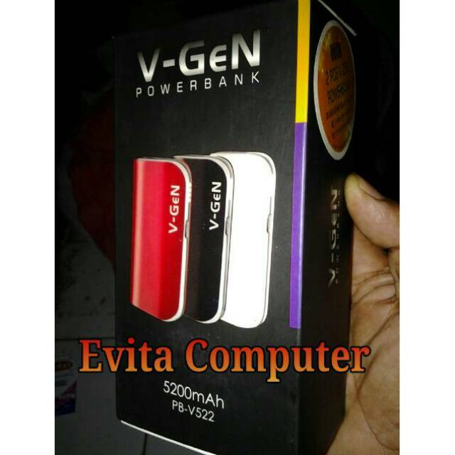 Power Bank Original 5200 MAH V522 V Gen