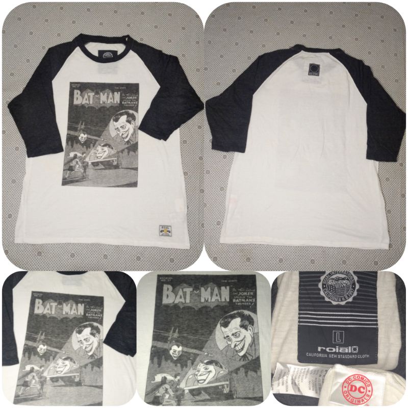 kaos batman dc comic x Roial california