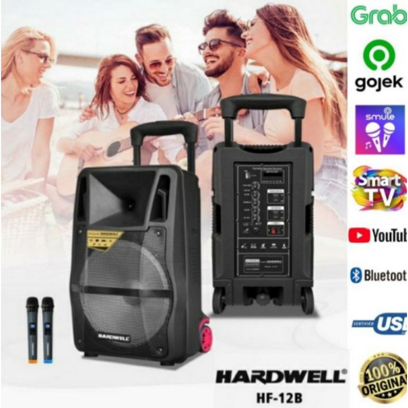 SPEAKER PORTABLE WIRELESS MEETING HARDWELL HF12B ORIGINAL