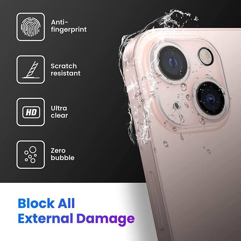 Tempered Glass Pelindung Lensa Kamera Untuk iPhone 13 12 11 Pro Max Mini X XR XS Max 7 8 6 6s Plus SE 2020 2022