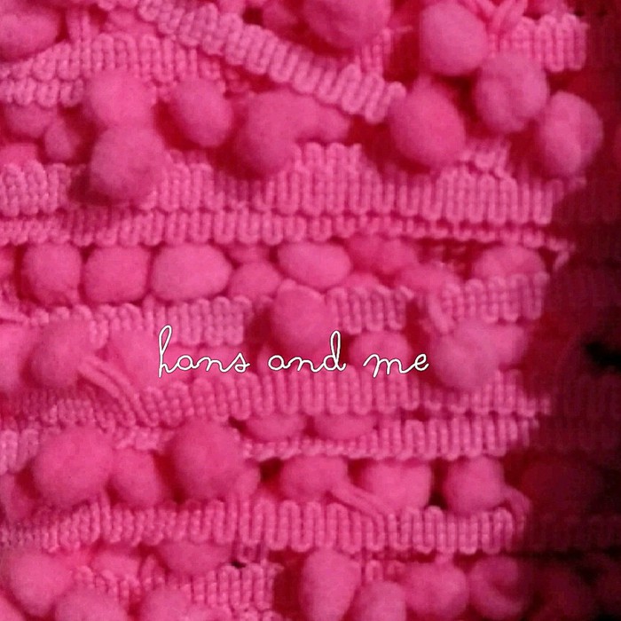 Renda Pompom Pink