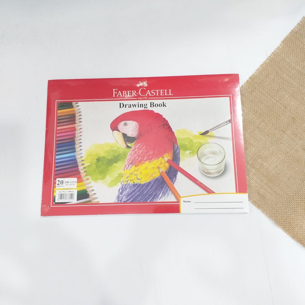 

DRAWING BOOK A4 / A5 FABER CASTELL