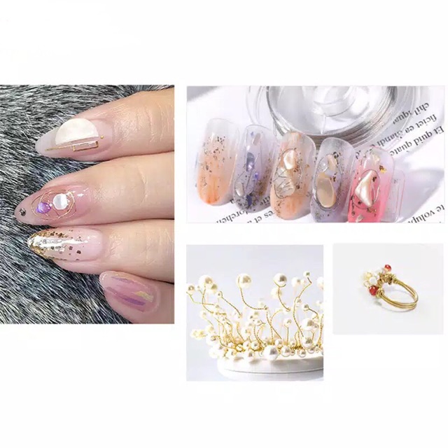 Kawat hiasan kuku nail art decoration