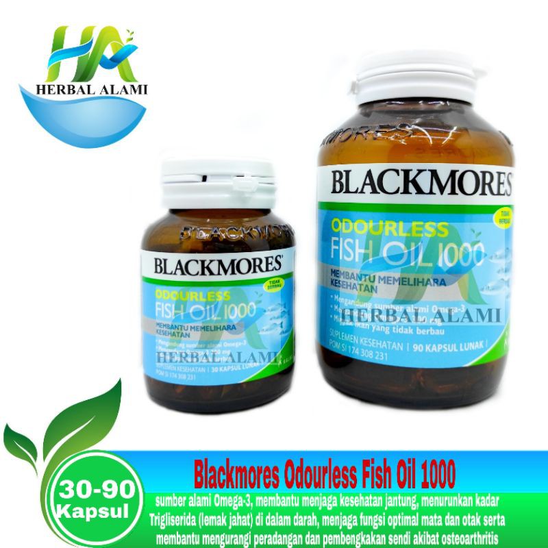 Blackmores Odourless Fish Oil 100mg - Multivitamin